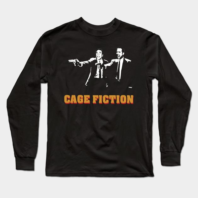 CAGE FICTION Long Sleeve T-Shirt by SIMPLICITEE